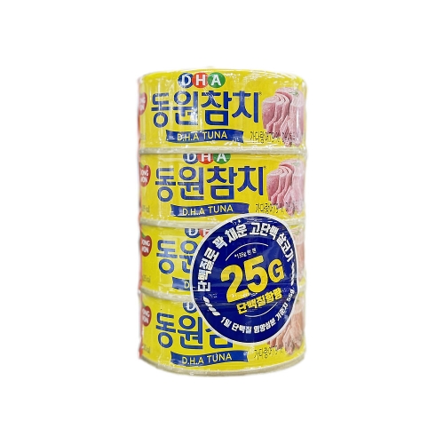 동원 DHA참치 135g 4번들  (통조림/캔/햄/잼)