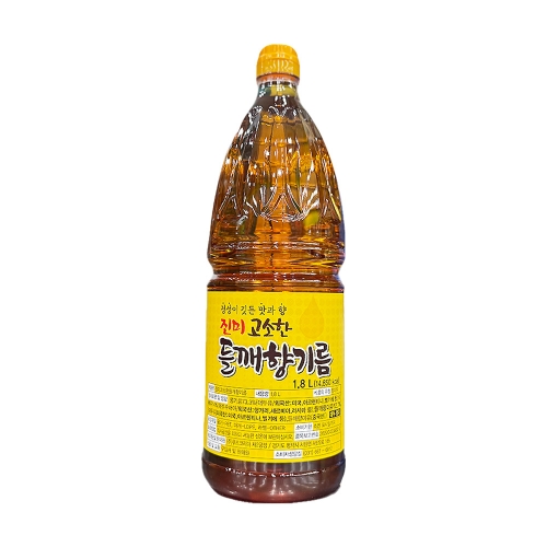 진미 고소한 들깨향기름 1.8L  (식용유/참기름/오일류/시럽)