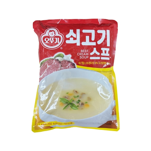 오뚜기 쇠고기스프 1kg  (통조림/캔/햄/잼)