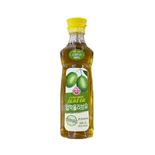 오뚜기 압착올리브유 500ml  (식용유/참기름/오일류/시럽)