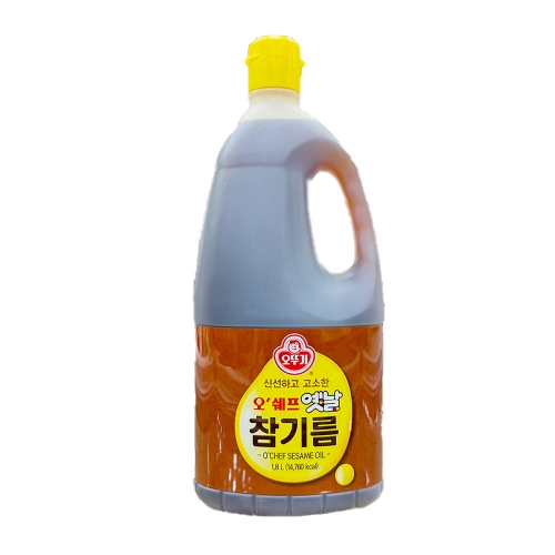 오뚜기 오쉐프옛날참기름 1.8L  (식용유/참기름/오일류/시럽)