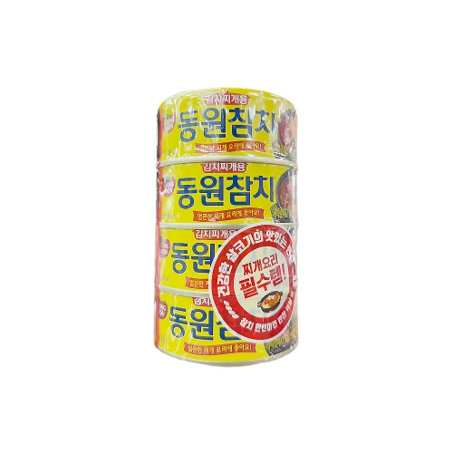 동원 김치찌개용참치 135g 4입  (통조림/캔/햄/잼)