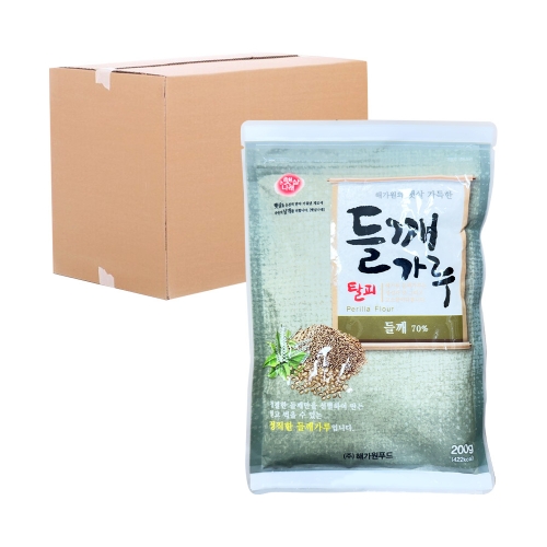 [박스] 해가원 들깨가루(탈피) 중국산 200g 20입  (잡곡)
