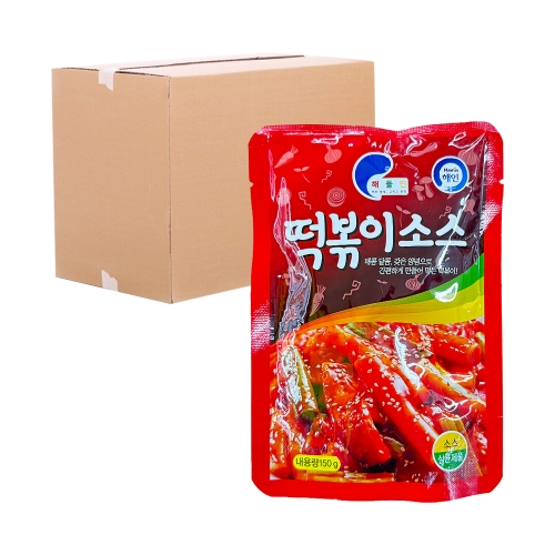 [박스] 해인 떡볶이소스 150g 20입  (물엿/식초/소스/액젖)