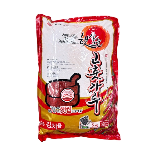 청양식품 햇살고운 고춧가루 5kg  (물엿/식초/소스/액젖)