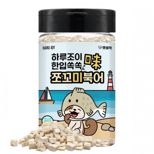 [펫생각] 하루조이_동결건조간식 한입쏙쏙_북어 55g_강아지/고양이 겸용  (애견간식)