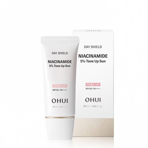 오휘 데이쉴드 나이아신아마이드5% 톤업 선 30ml(증정품 증정)  (핸드워시/립케어/선크림)