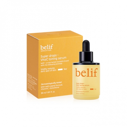 빌리프 슈퍼드랍스 - 비타C 토닝 세럼 30ml(증정품 증정)  (에센스/세럼/앰플/오일)