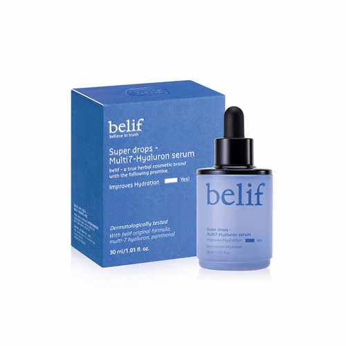 빌리프 슈퍼드랍스 - 멀티7 히알루론 세럼 30ml(증정품 증정)  (에센스/세럼/앰플/오일)