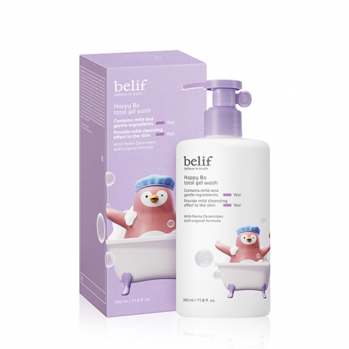 빌리프 해피 보 토탈 젤 워시 350ml(증정품 증정)  (샤워/바디워시)