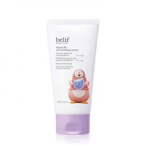 빌리프 해피 보 소프트 수딩 크림 150ml(증정품 증정)  (크림/아이크림)