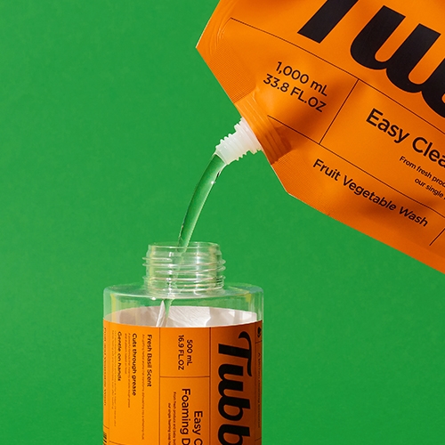 [Tubble] 이지클린 포밍 주방세제 (리필팩/1,000ml)  (주방세제)