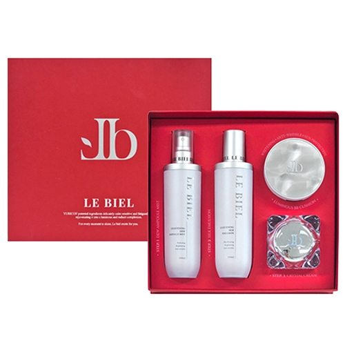 [르 비엘] 인텐스 라이트닝 4종세트(앰플100ml ,에멀전100ml, 크림50ml ,비비쿠션15g)  (스킨케어세트)