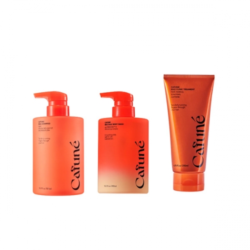 [카푸네] 바이어스 기프트 세트(샴푸500ml,트리트먼트200ml,바디워시 490ml)  (샴푸/린스/트리트먼트)