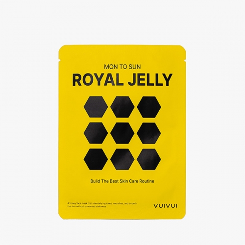 [뷰이뷰이]  먼투썬 티 트리 마스크 시트25ml×10매 /로얄젤리(영양보습)  (마사지/마스크/팩)