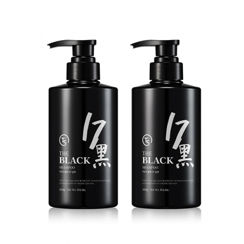TS더블랙17샴푸 500g X 2개  (샴푸/린스/트리트먼트)