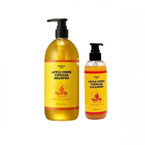[세트 할인] 마미케어 애사비 탈모샴푸 500ml + 애사비 클렌저 120ml  (에센스/세럼/앰플/오일)