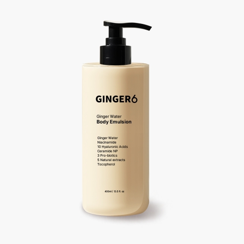 [진저6] 진저 워터 바디 에멀전 400ml  (바디로션/크림/핸드/풋케어)
