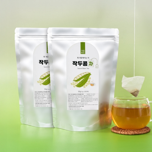 가든푸드 목 개운해지는 작두콩차 티백 100개입  (차/티백/코코아)