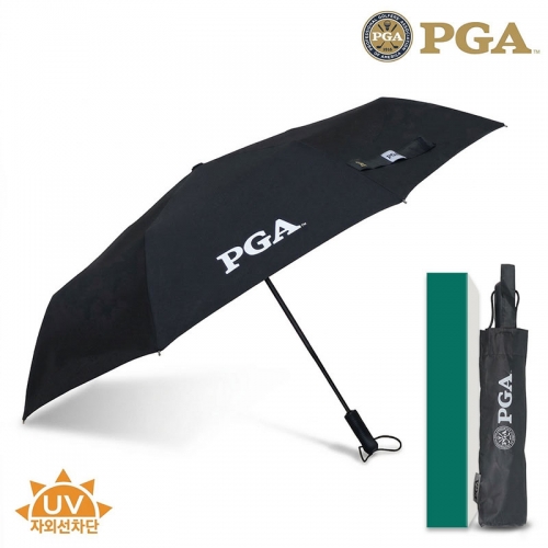 PGA 70암막무지완전자동3단우산(블랙)1P  (우산/양산/우비)
