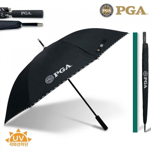 PGA 70암막컬러바이어스골프우산(블랙)1P  (우산/양산/우비)