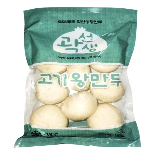 [곽선생왕만두] 고기왕만두 550g  (만두/국수/스파케티/냉면)