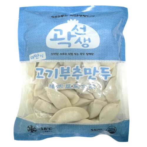 [곽선생왕만두] 대만식 고기부추만두 550g  (만두/국수/스파케티/냉면)