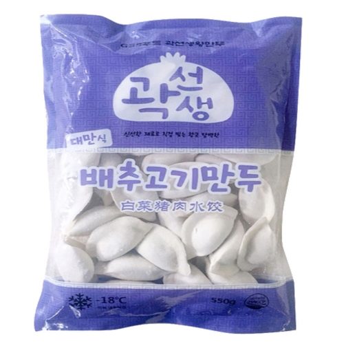 [곽선생왕만두] 대만식 고기배추만두550g  (만두/국수/스파케티/냉면)
