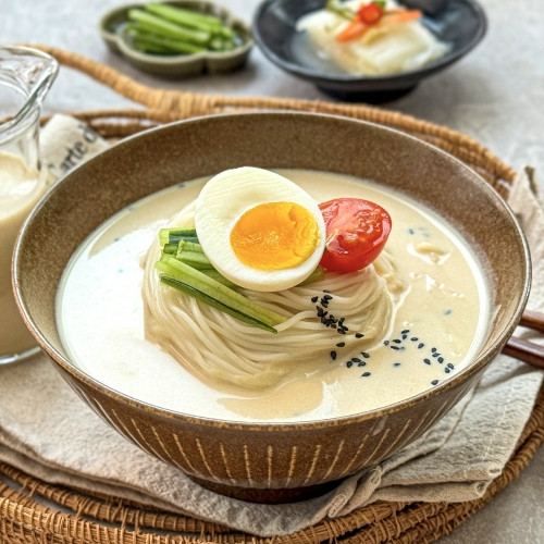 30년 노하우 부드럽고 고소한 시원 구수 생 콩국수(4인분+콩가루4개)  (만두/국수/스파케티/냉면)