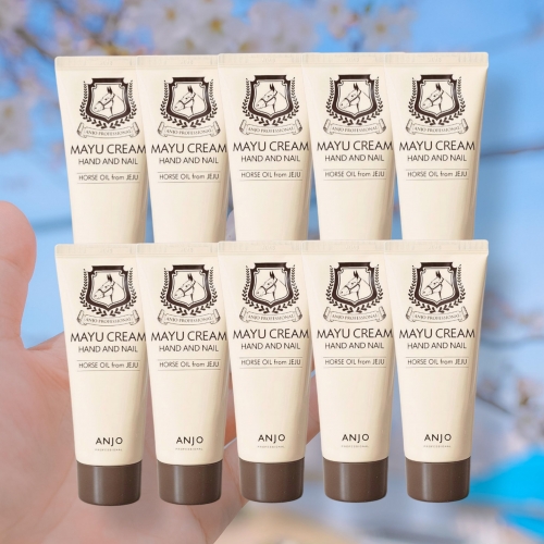 [앙쥬] 마유코팅 고보습 핸드크림 100ml x 10개  (바디로션/크림/핸드/풋케어)