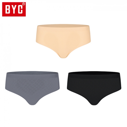 BYC 여성 스포츠베이직누디스판 3매입 삼각팬티(S5001)  (일반/미니팬티(2~5매입))