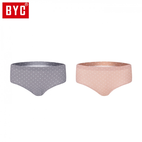BYC 여성 심리스나염 2매입 삼각팬티(F1104)  (일반/미니팬티(2~5매입))
