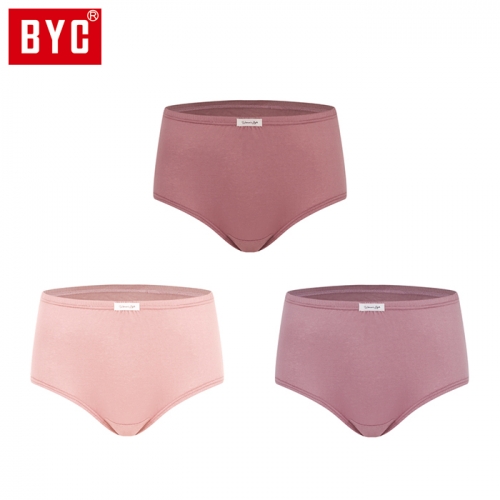 BYC 여성 맥시 3매입 삼각팬티(S5281)  (일반/미니팬티(2~5매입))