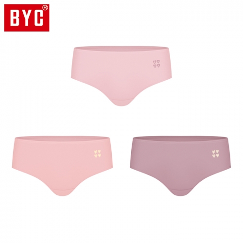 BYC 여성 미디 3매입 삼각팬티(P2282)  (일반/미니팬티(2~5매입))