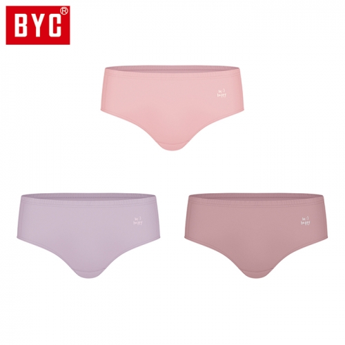 BYC 여성 미디 3매입 삼각팬티(P2284)  (일반/미니팬티(2~5매입))