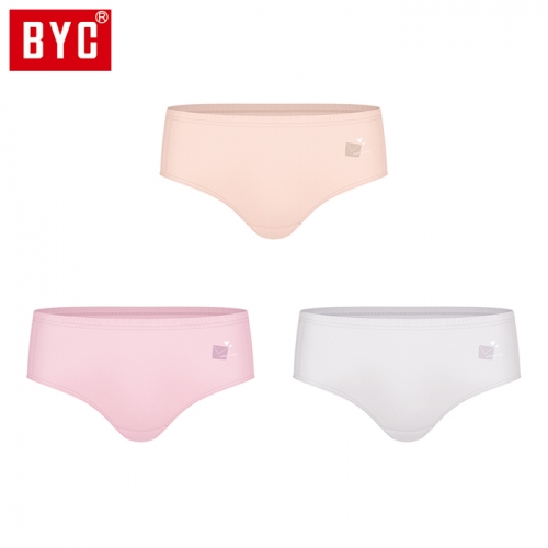 BYC 여성 미디 3매입 삼각팬티(P2285)  (일반/미니팬티(2~5매입))