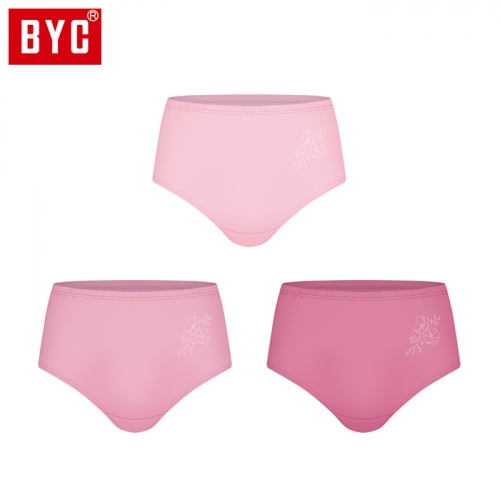 BYC 여성 맥시 3매입 삼각팬티(P5447)  (일반/미니팬티(2~5매입))