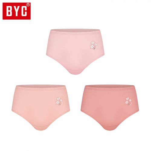 BYC 여성 맥시 3매입 삼각팬티(P5446)  (일반/미니팬티(2~5매입))