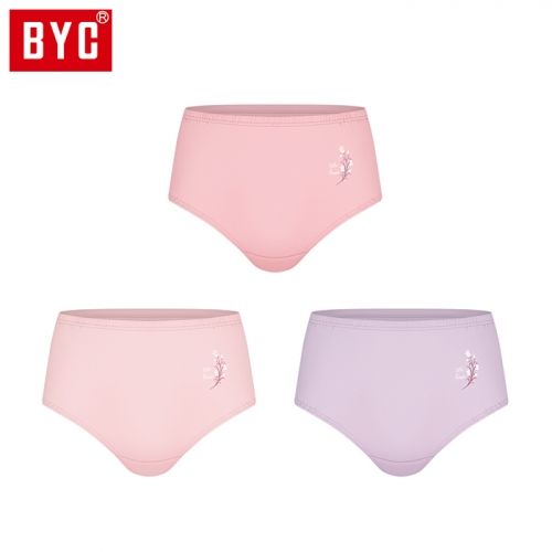 BYC 여성 맥시 3매입 삼각팬티(P5445)  (일반/미니팬티(2~5매입))