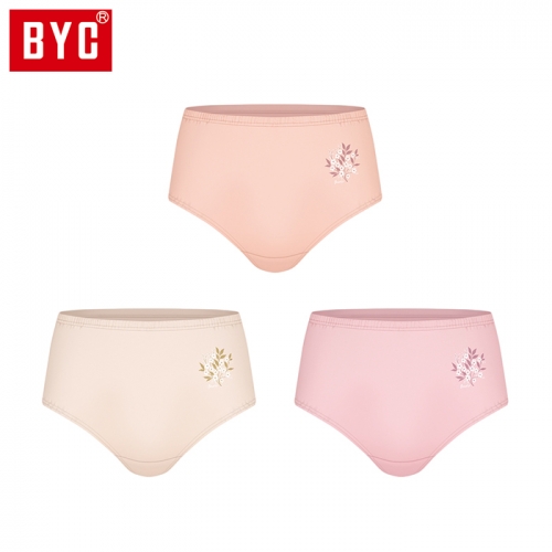 BYC 여성 맥시 3매입 삼각팬티(P5449)  (일반/미니팬티(2~5매입))