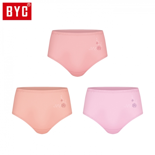 BYC 여성 맥시 3매입 삼각팬티(P5450)  (일반/미니팬티(2~5매입))
