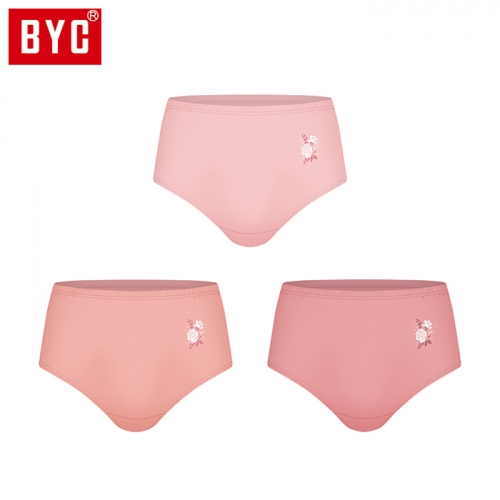 BYC 여성 맥시 3매입 삼각팬티(P5451)  (일반/미니팬티(2~5매입))