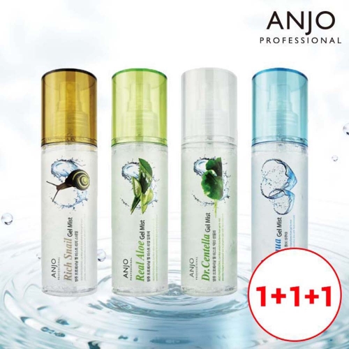 앙쥬 물광피부 수딩젤 미스트 130ml x 3개  (스킨/토너/미스트)