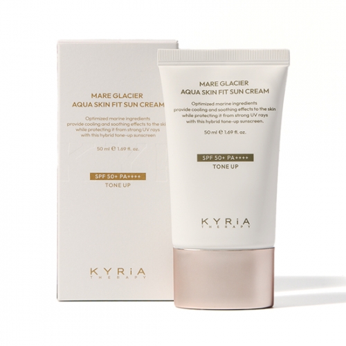 [키리아 테라피] 마레 글래시어 아쿠아 스킨 핏 선크림 50ml  (핸드워시/립케어/선크림)