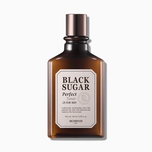 스킨푸드 블랙슈가 퍼펙트 토너 2X 포맨 180ml  (스킨/토너)
