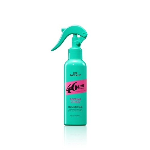 46cm 체취케어 바디미스트 150ml 시트러스향  (바디로션/크림/핸드/풋케어)