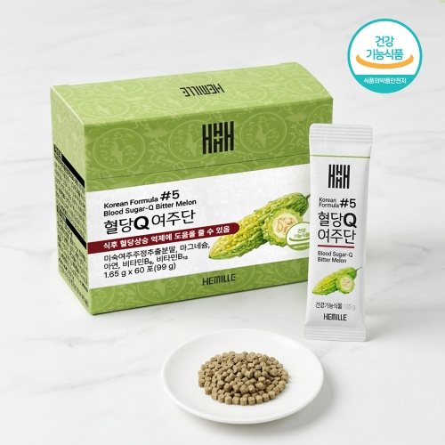 [김소형헤밀레] 혈당Q 여주단 1.65g x 60포  (기타 건강식품)