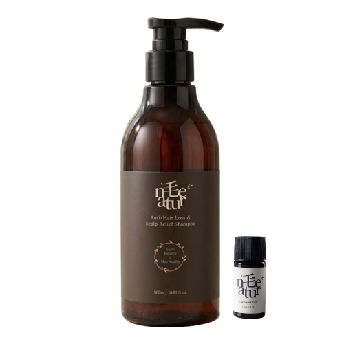모네이쳐 탈모완화 지루성 두피케어 샴푸 500ml+모네이쳐헤어앰플10ml  (샴푸/린스/트리트먼트)