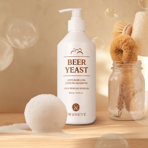 [스와니브] 맥주효모 탈모완화 쿨링샴푸 500ml 3개  (샴푸/린스/트리트먼트)