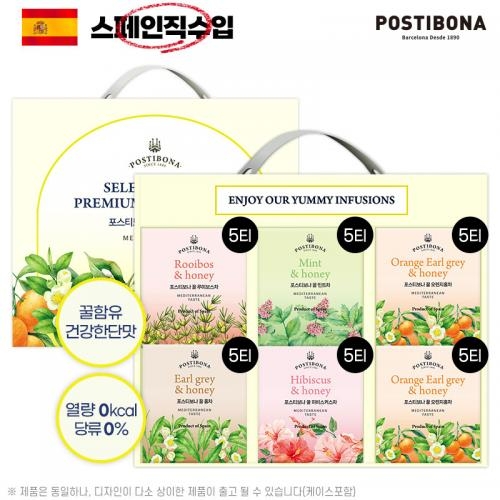 (스페인직수입)포스티보나 꿀차5티6종9호  (차/티백/코코아)